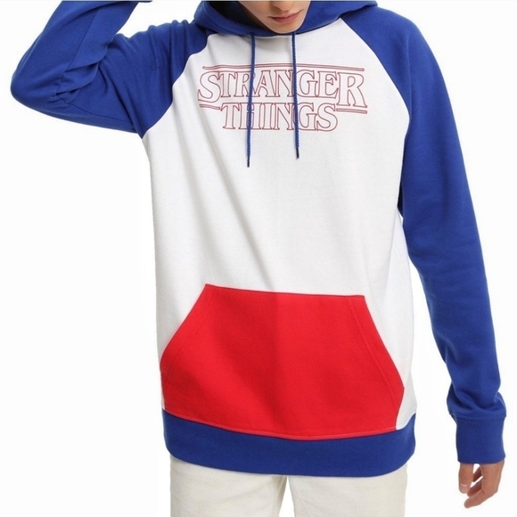 Netflix - Stranger Things Colorblock Hoodie - Picture 1 of 12